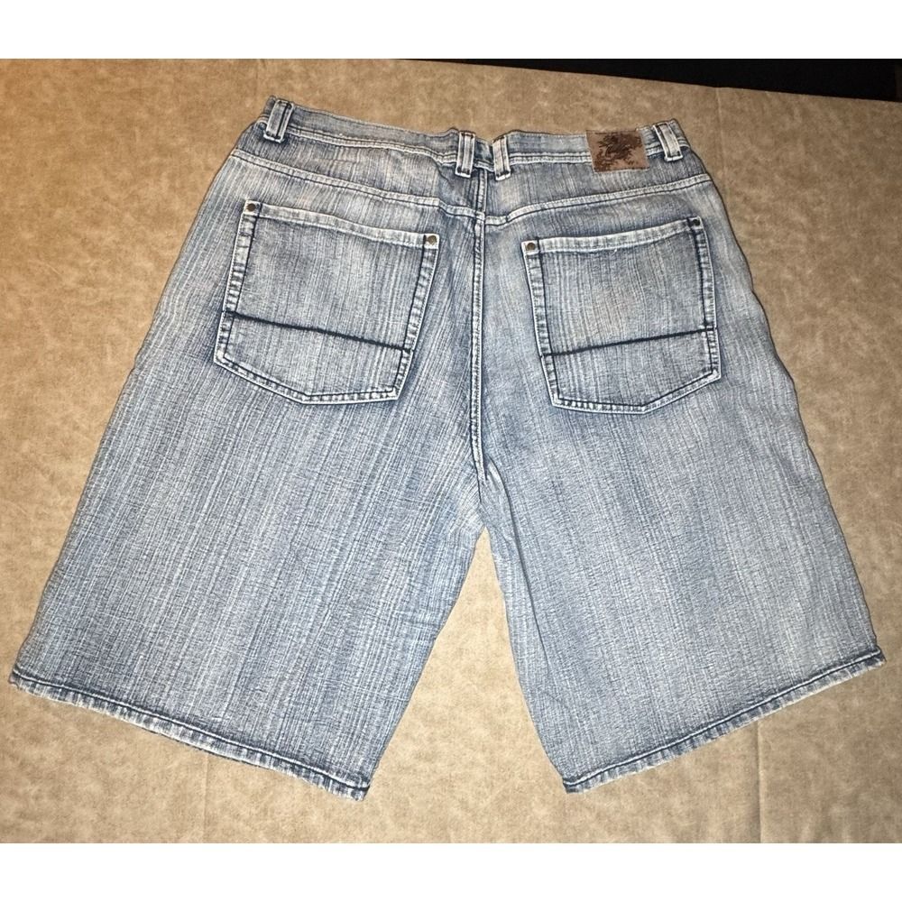 Southpole Men's Blue Shorts - Picture 4 of 6
